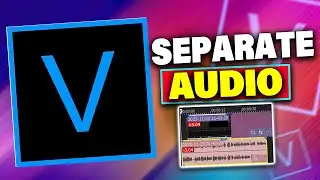 How To Separate Audio From Video Sony Vegas Pro (60 Seconds)