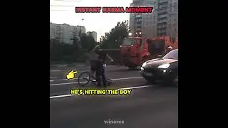 Instant karma moment