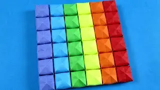 How to make a paper pop it step by step 