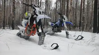 Снега нет, но сноубайки не остановить!