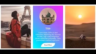 CSS Card Hover Animation Effects Only CSS