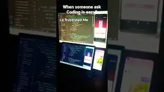 Coding Is Easy But........ 🤗 #shorts
