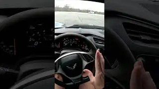 C7 Z06 in Track Mode