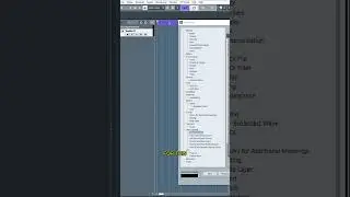 Easy change of color accents in Cubase