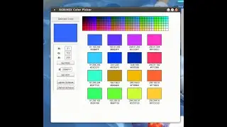 Projects20 Day19 Color Chooser GUI Application in Python