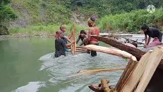 Fishing  trap.. traditional fishing,Sumi,.    ..Aku.