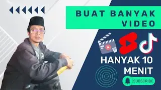 Membuat Banyak Koten untuk short, tik-tok Hanya dengan Canva dan ChatGBT