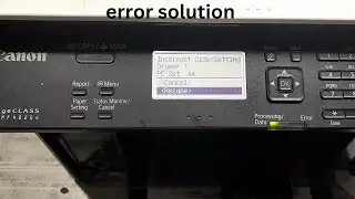 canon imageclass mf4820d incorrect setting | canon mf4820d reset