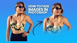 How To Beautifully Fade An Image To Any Background in Photoshop! Fading Gradient Effect.