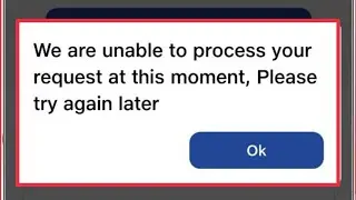 Fix We are unable to process your request at this time moment problem solve in My Jio App