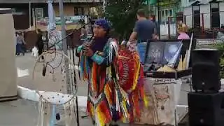 Индеец из Эквадора Edison - No Te Rindas. Концерт на празднике День города Муром 3.08.2019