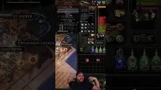 Luckiest Corruption so far this League on POE ! #shorts #poe #twitch  #bigmoment #clip #pathofexile
