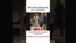 HR on the joining date of a candidate, Ab tak to usko aa jana chahiye tha meme #shorts