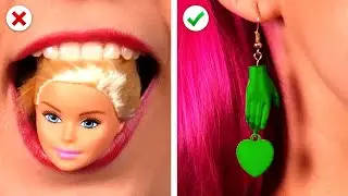 TOY & BARBIE HACKS 🎀   | 10 TIPS KREATIF DAUR ULANG MAINAN MENJADI KERAJINAN KEREN