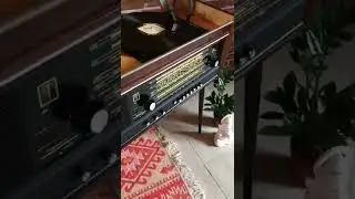 @RIGONDA_RADIO Радиолы в наличии в Москве, реставрация, доставка. Урал-111 играет пластинку T-Rex