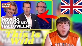 American Reacts To | How Does Sean Lock Rachel Riley and Jon Richardson Spend Halloween