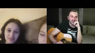 Гитарист поборол апатию в чат-рулетке)))