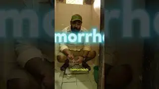 Doctor Squats In Old School Indian Toilet!