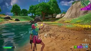 Sprint 1000m while under the effect of Slap - Fortnite X My Hero Academia Quest
