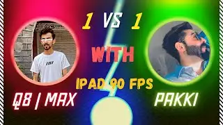 Q8 | MAX vs Pakkiii  1 vs 1 Tdm Challenge 😱 | TDM MATCH |