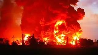 BIG EXPLOSION! Russian Warehouse Full of Ammunition Blown Up in Voronezh!