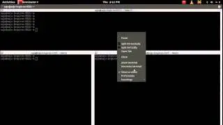 Howto Linux Split Terminal Window Easily with Terminator