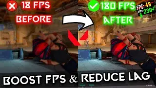 ➢Valorant Lag & Stutter  FIX | After UPDATE | Fix FPS Drops in Valorant Episode 4 ACT 3 | Low end pc