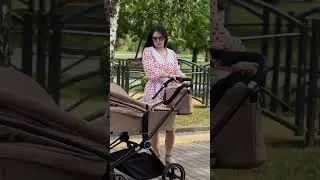 Універсальна коляска 2в1 El Camino Persona 1091-B, Taupe Beige
