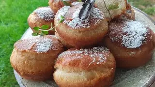 Мини ромовая баба. Самый простой рецепт