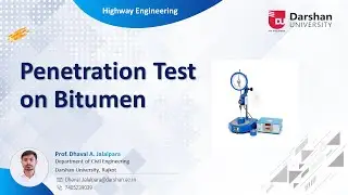 Penetration Test | Transportation Engineering Laboratory Tests - Part 3