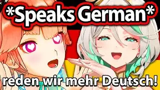 Kiara and Cecilia Suddenly Speaks German and Confuses Everyone 【Hololive EN】