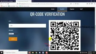 E-Authentication System using QR Code and OTP | Java Final Year Project 2024