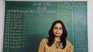 Class 4 Maths Chapter 18: Time | Solution Of Ex.-66 | Composite Mathematics | Part-VI