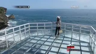 Spot Foto Ekstrim Teras Kaca Di Atas Tebing Pantai - NET YOGYA