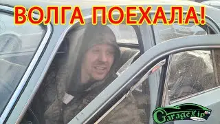 Волга ГАЗ 24 ЖИВА и ЕЗДИТ!  Запуск после 14 лет простоя