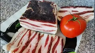 Настоящий сыровяленый бекон дома?Легко!