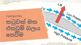 තටුවක් මත එසවුම් බලය සෙවීම (බ'නූලි මූලධර්මය)