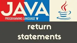 Return Statements | Java | Tutorial 14