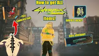 Unlock ALL Edgerunner Items!  + Free Sandevistan Locations! | Cyberpunk 2077 (2.2 Update) guide