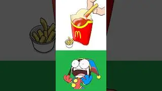 THE AMAZING DIGITAL CIRCUS🤣POMNI/JAX/KAUFMO reaction🤣Pizza Tower Screaming Meme Animation 