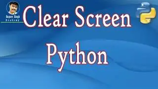 How to clear screen in Python os.system(