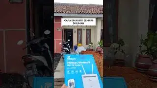 Bikin Wifi Sendiri Dirumah Bisa ???  