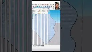 sketchup Plugin JHS Powerbar+Curvizard+Makeface and D5 RENDER to make bathroom 