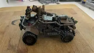 Warhammer 40k Converting Ork Buggy into Imperial Guard Buggy