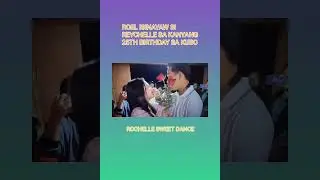 ROEL SWEET DANCE WITH REYCHELLE #rochelle #roel #reychelle