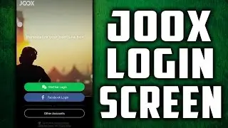How to create JOOX Login Screen in Android