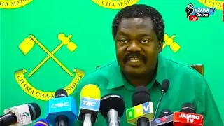 🔴LIVE: CHAMA CHA MAPINDUZI CHATOA UFAFANUZI KUHUSU MASWALA YANAYOENDELEA NCHINI