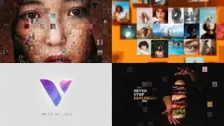 Mosaic Photo Logo Reveal (After Effects Template) 