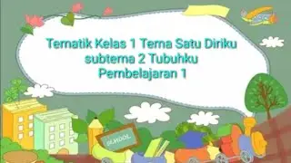 Kelas 1 Tema 1 Diriku subtema 2 pembelajaran 1