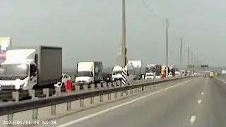 пробка перед Ростовом